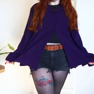 Royal Purple Button Down